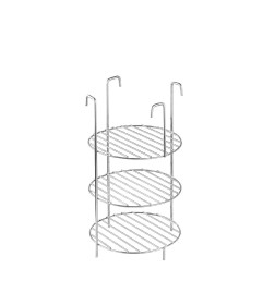 Решетка 3-х ярусная на крестовину тандыра, d-20 см, h-30 см, расстояние между ярусами 10 см 9506530