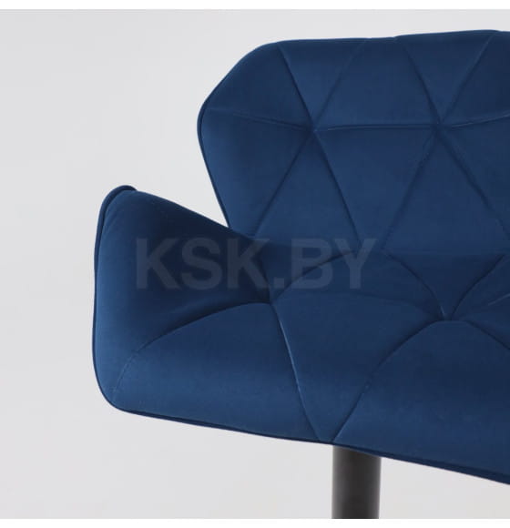 Кресло барное BERLIN GB, Velutto 26 темно-синий велюр/черный (114265) 