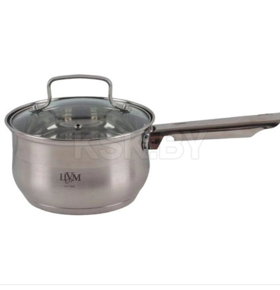 Ковш с крышкой ЦУМ 16*9.5cm saucepan w/ lid