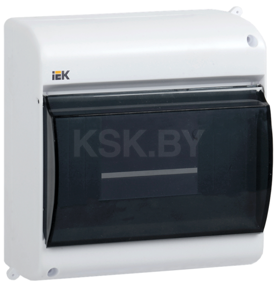 Бокс накладной 6 модулей с прозрачной крышкой КМПн 2/6 IEK MKP42-N-06-30-09 (MKP42-N-06-30-09) 