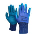 Перчатки нейлоновые KRONEX STRONG со штампованным латексным покрытием (PER-0043) 
