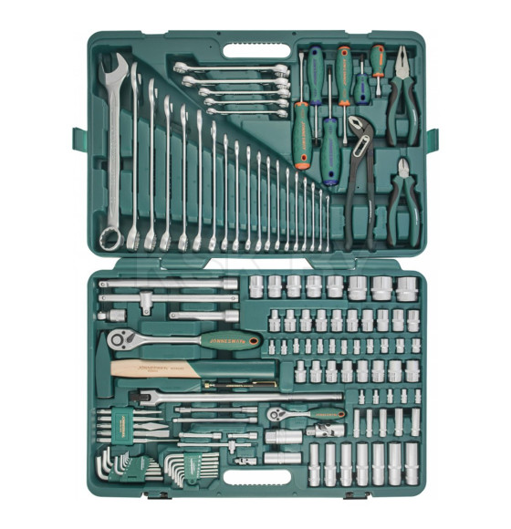 Набор инструментов (127 предметов) Jonnesway S04H524127S (S04H524127S18) (S04H524127S) 