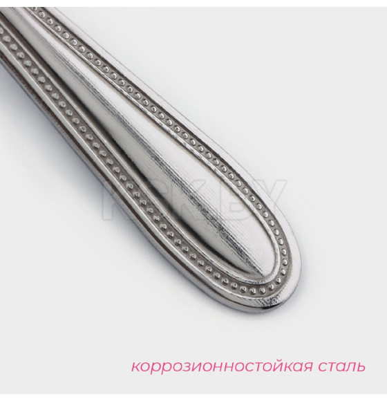 Вилка столовая из нержавеющей стали «Моджо», длина 19 см, толщина 1,8 мм Доляна (9331443) 