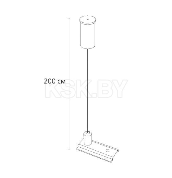 Кронштейн-подвес для шинопровода (трека) ARTE LAMP OPTIMA-ACCESSORIES A741006 (A741006) 