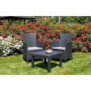 Набор мебели Rosario Balcony Set,(2 кресла+стол), графит (216777) 