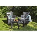 Набор мебели Rosario Balcony Set,(2 кресла+стол), графит (216777) 