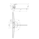 Смеситель для ванной Cersanit Brasco,64091 (64091) 