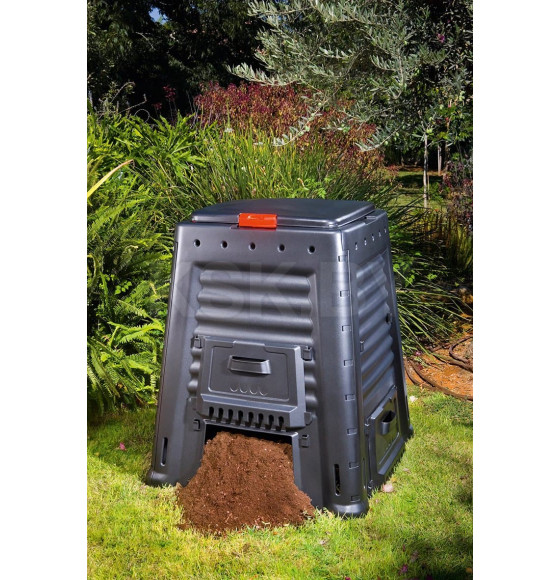 Компостер KETER Mega Composter 650l, черный (231598) 