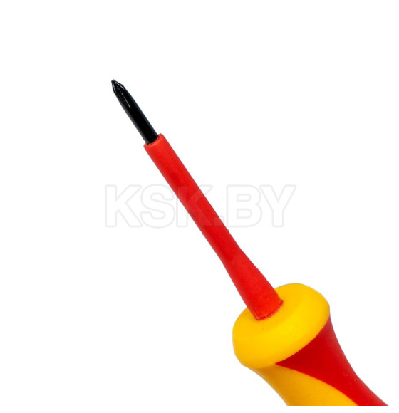Отвертка крестовая, диэлектрическая VDE PH0*60 мм. VIRA RAGE (397018) 