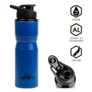 Бутылка для воды, 750 мл, "Мастер К", 24 х 7.3 см, корпус из алюминия   9760118 (9760118) 