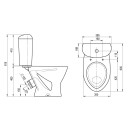 Унитаз напольный Santeri  Версия (белый) 