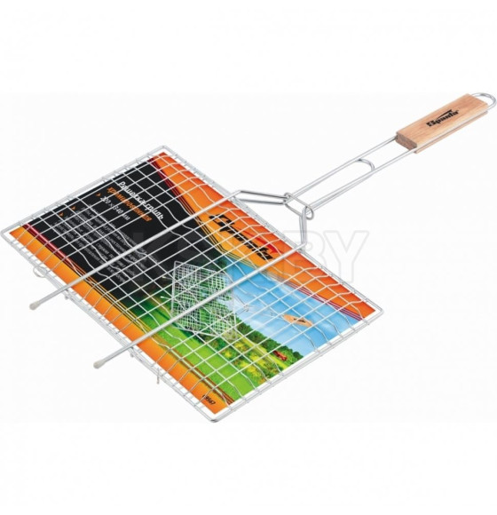 Решетка-гриль 220х340 мм  хромированная SPARTA (69567) 