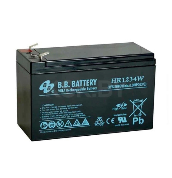 Аккумуляторная батарея 12В 9Ач HR1234W T2 BB Battery (HR1234W T2 BB Battery) 