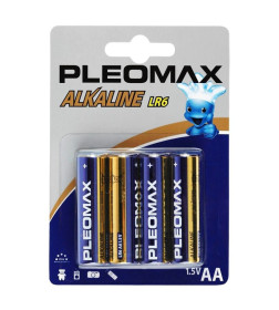 Батарейка AA LR6 BL-4 1.5V (4шт.) Samsung Pleomax