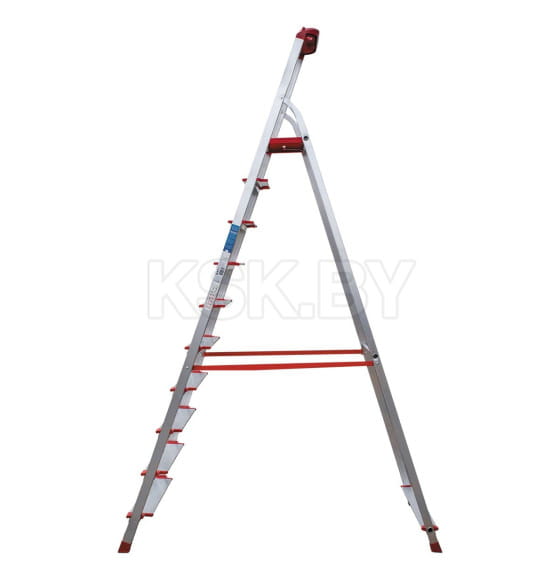 Лестница-стремянка алюминиевая односторонняя профессиональная (10 ступеней) NV 3118 Новая Высота 3118110 (3118110) 