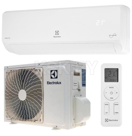 Сплит-система инверторного типа Electrolux Fusion 2.0 Super DC EACS/I-12HF2/N8_24Y (НС-1599318) 