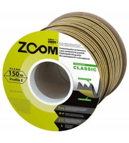 Уплотнитель дверной коричневый "E"   ZOOM