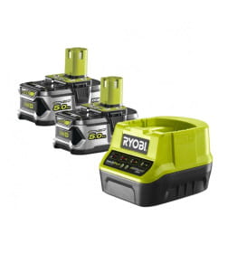 Набор зарядное устройство + 2 аккумулятора RYOBI RC18120-250 Li-on ONE+