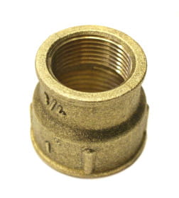 Муфта переходная 3/4"х1/2" вн/вн, латунь, Цветлит