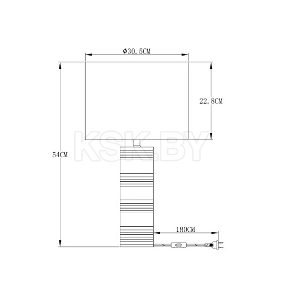 Светильник настольный ARTE LAMP MAIA A5057LT-1AB (A5057LT-1AB) 