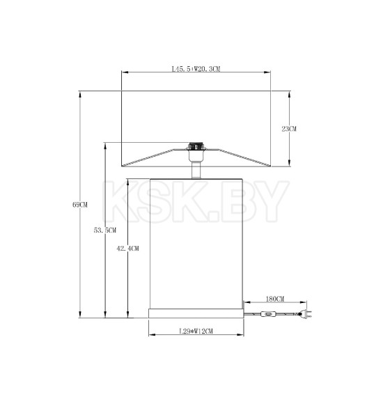 Светильник настольный ARTE LAMP ZULU A5058LT-1PB (A5058LT-1PB) 