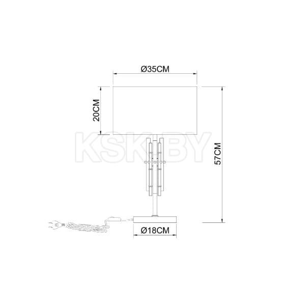 Светильник настольный ARTE LAMP TAYGETA A4097LT-1CC (A4097LT-1CC) 