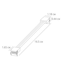 Коннектор для светодиодной ленты ARTE LAMP STRIP-ACCESSORIES A31-10-MIX