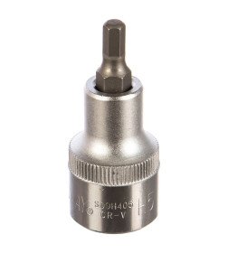 Головка торцевая 1/2" с вставкой-битой HEX H5х55 мм Jonnesway S09H405