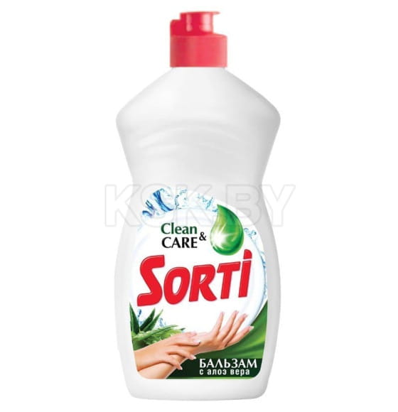 SORTI Средство для мытья посуды жидкое Бальзам с Алоэ Вера, 900г (4604049095742) 