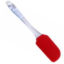 Лопатка кухонная силиконовая с пластмассовой ручкой 25 см (991080) 