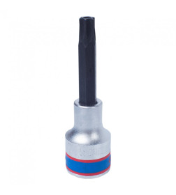 Головка торцевая 1/2" с вставкой-битой TORX T45х80 мм с отверстием KING TONY 403745
