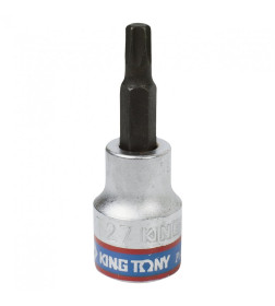 Головка торцевая 1/2" с вставкой-битой TORX T27х60 мм KING TONY 402327