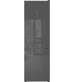 Холодильник-морозильник Weissgauff WRK 195 D Full NoFrost Bru Steel Glass