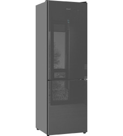 Холодильник-морозильник Weissgauff WRK 195 D Full NoFrost Bru Steel Glass