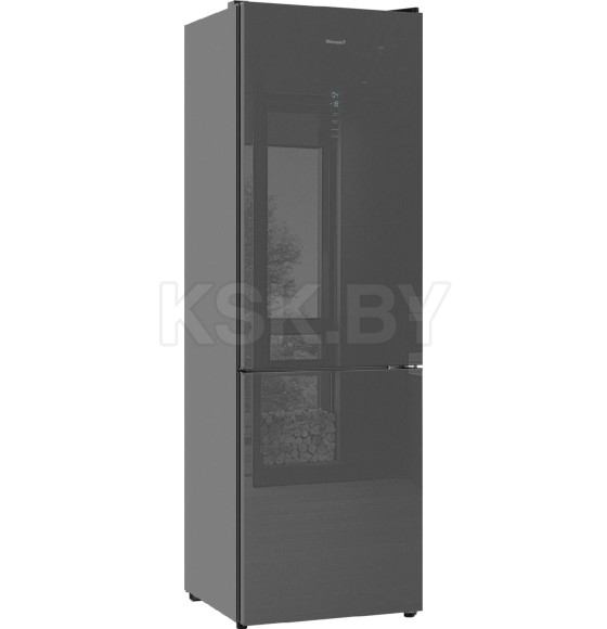 Холодильник-морозильник Weissgauff WRK 195 D Full NoFrost Bru Steel Glass (WRK 195 D) 