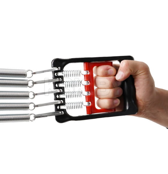 Эспандер грудной, взрослый, 5 пружин, нагрузка 35 кг 537838           (537838) 