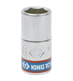 Головка торцевая шестигранная 1/4" 9 мм KING TONY 233509M