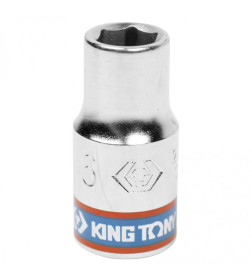 Головка торцевая шестигранная 1/4" 6 мм KING TONY 233506M