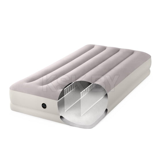 Матрас надувной двуспальный Intex 191х99х30см 64177 (64177)