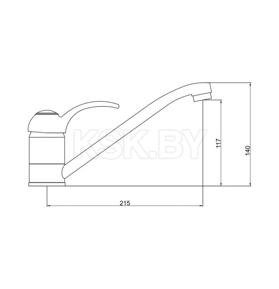 Смеситель для кухни Gross Aqua Provance 3509586С-G0146  (3509586С-G0146 ) 