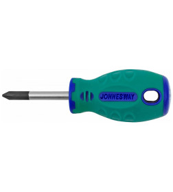 Отвертка крестовая PH1x38 мм ANTI-SLIP GRIP Jonnesway D71P138