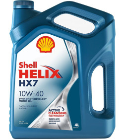 Масло моторное Shell Helix HX7 10W-40 4л. 