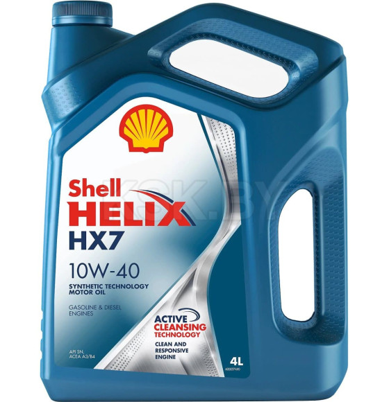 Масло моторное Shell Helix HX7 10W-40 4л. 