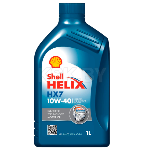 Масло моторное Shell Helix HX7 10W-40 1л 