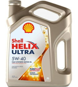 Масло моторное Shell Helix Ultra 5W-40 4л.