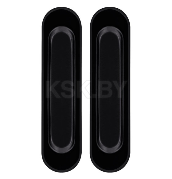 Защелка с ручками,для раздвижных дверей Punto SH.SL152.KITO11-BK BL (43507)