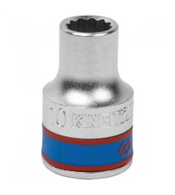 Головка торцевая двенадцатигранная 1/2" 10 мм KING TONY 433010M