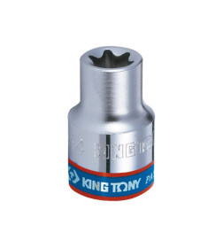 Головка торцевая 3/8" TORX Е-стандарт E12 L=28 мм KING TONY 337512M