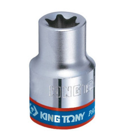 Головка торцевая 3/8" TORX Е-стандарт E18 L=28 мм KING TONY 337518M