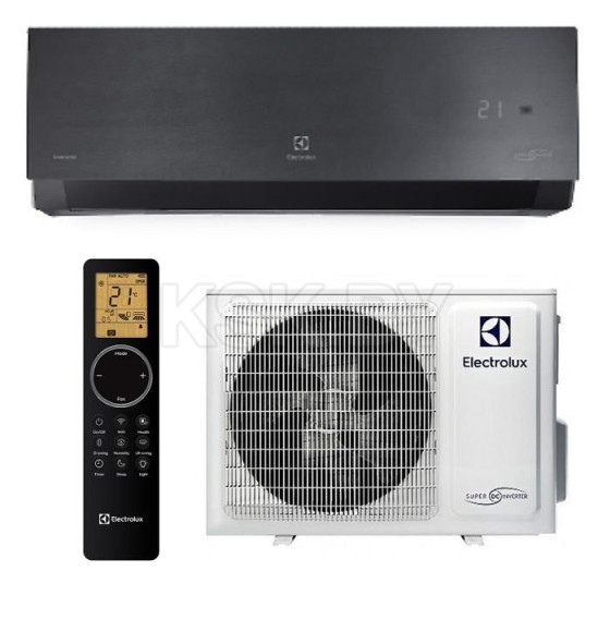 Сплит-система инверторного типа Electrolux Enterprise Super DC EACS/I-18HEN-BLACK/N8_24Y (НС-1599038) 